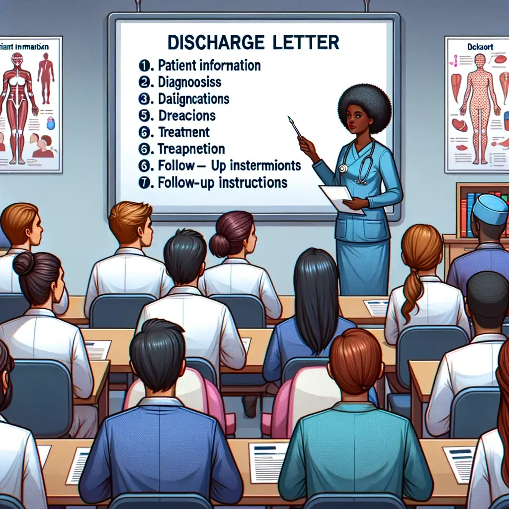 How to write Discharge letter in OET